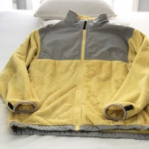 Super cozy corn on the cob yellow North Face